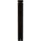 Ekena Millwork Bradford Wrought Iron Bracket, (Triple center brace), Antiqued Bronze 2"W x 12"D x 15"H BKTM02X12X15TBRABZ - alternate 4